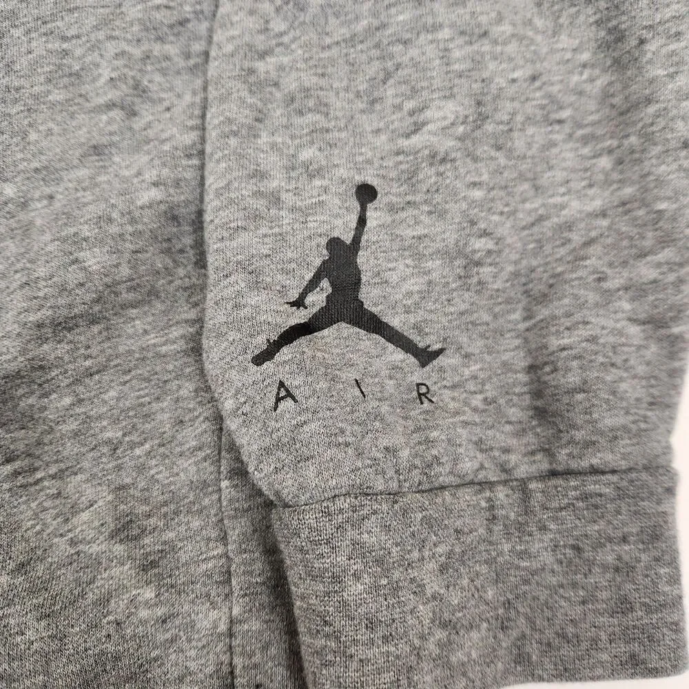 Air Jordan Jumpman Mens Long Sleeve Crew Neck Hybrid Mesh Elbow Sweatshirt XL - Picture 3 of 7